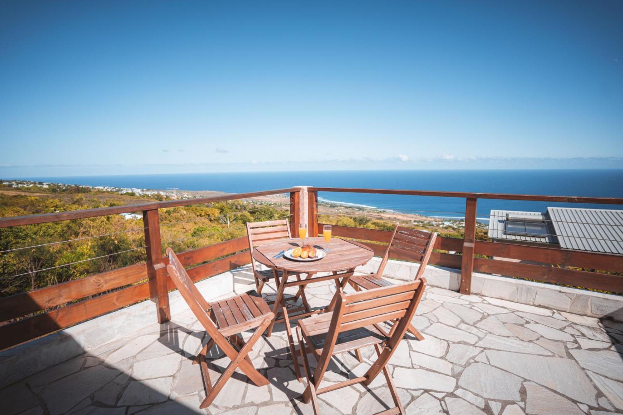 Villa Sunset St Leu, Avec Sa Vue Plongeante Sur La Mer Сен-Лё Экстерьер фото